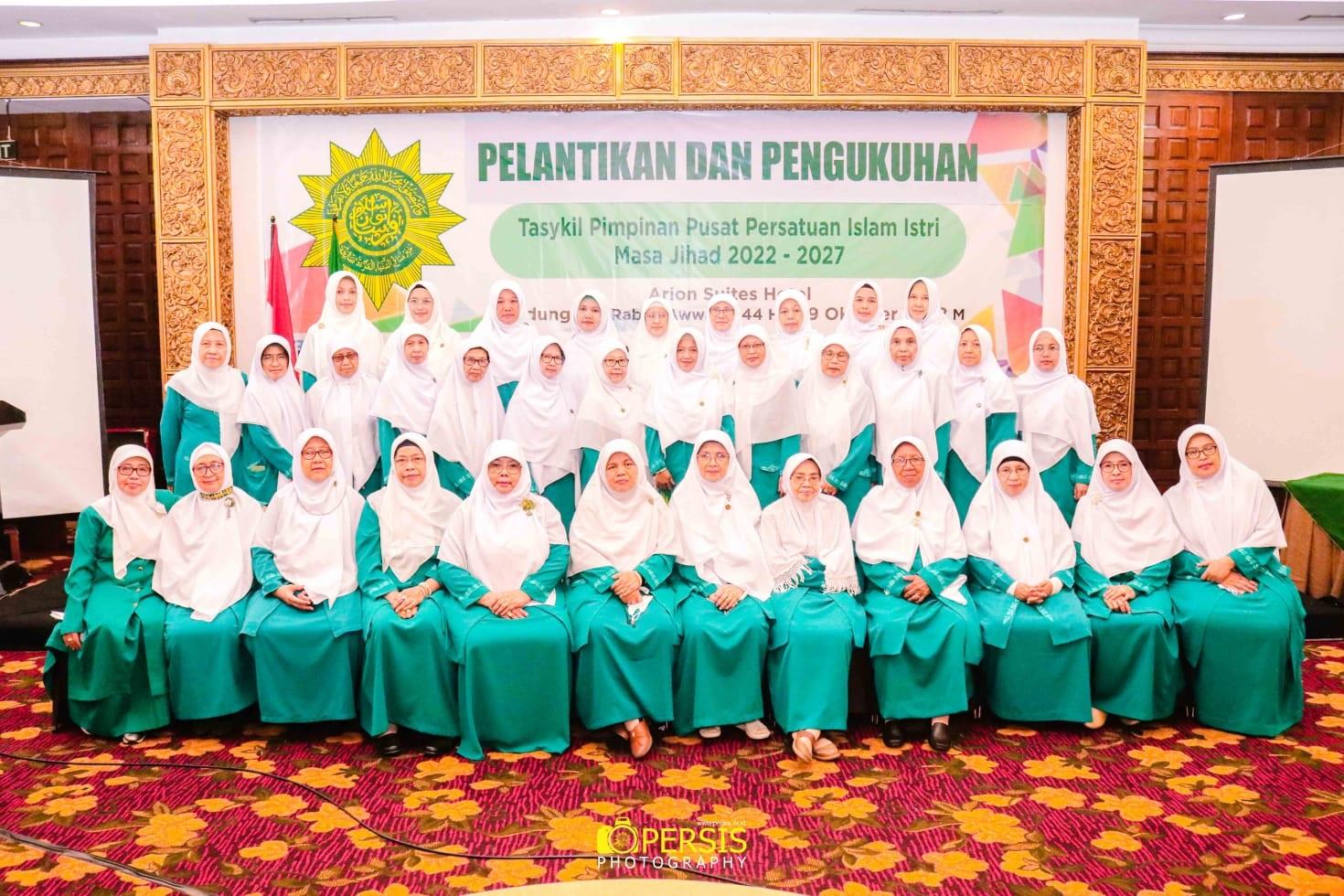 TASYKIL PIMPINAN PUSAT PERSATUAN ISLAM ISTRI MASA JIHAD 2022-2027