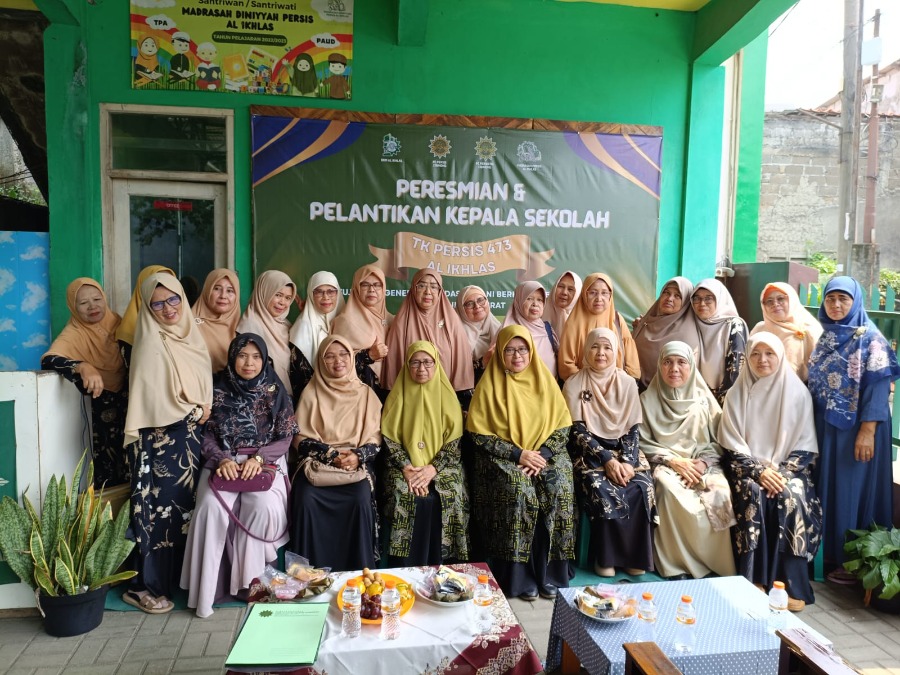 Peresmian TK Persis 473 Al-Ikhlas Cibinong oleh Bidang Tarbiyah PP Persistri