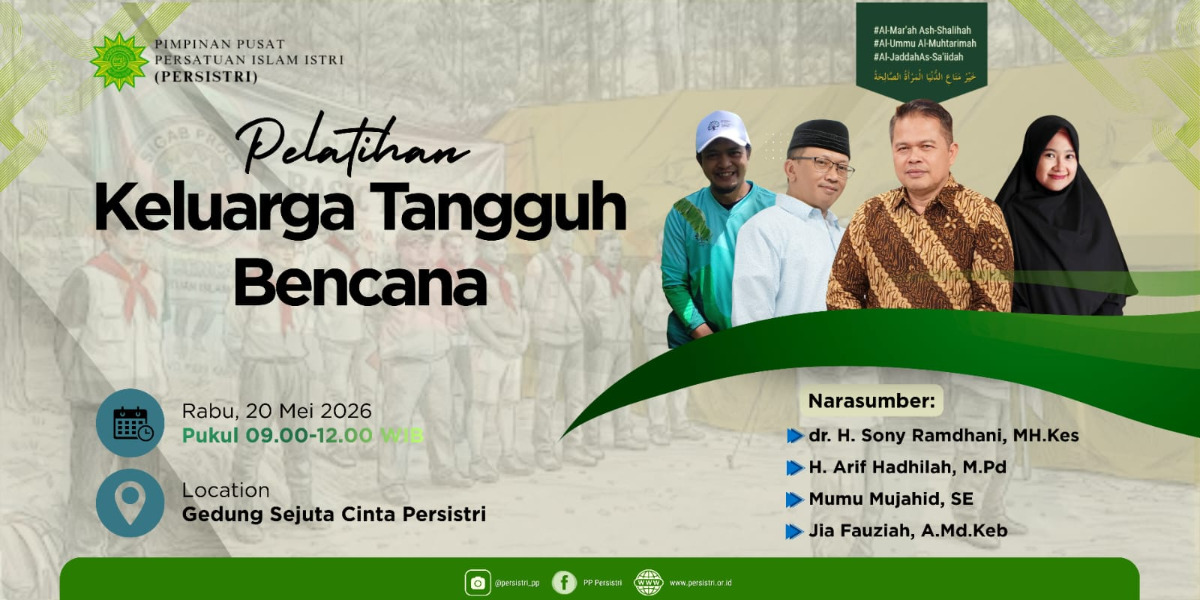 PERSISTRI GELAR SOSIALISASI DAN PELATIHAN P3K &ldquo;KELUARGA TANGGUH BENCANA&rdquo; DI GEDUNG SEJUTA CINTA
