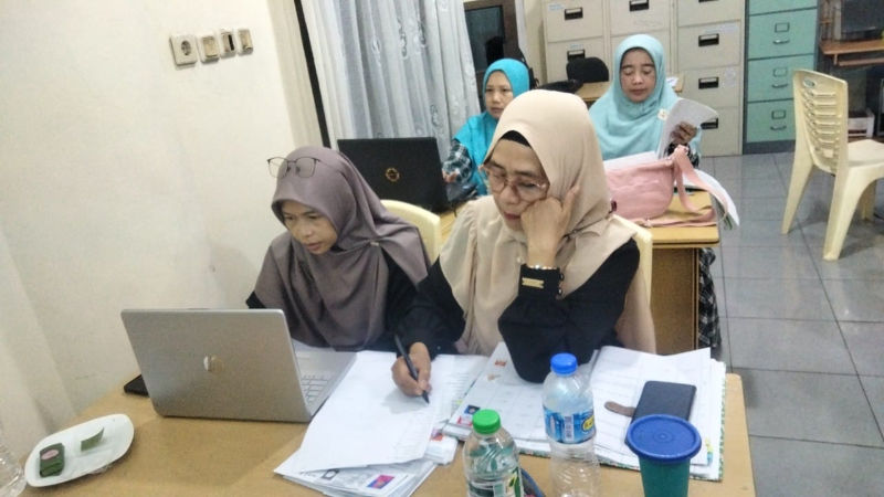Logo PC Persistri Astanaanyar mengikuti kegiatan Input Database Online yang diadakan oleh PD Persistri Kota Bandung