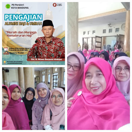Logo PC persistri Andir, Pengajian Alumni umroh dan haji