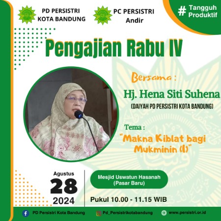 Logo Pc Persistri Andir, pengajian Rabu ke IV